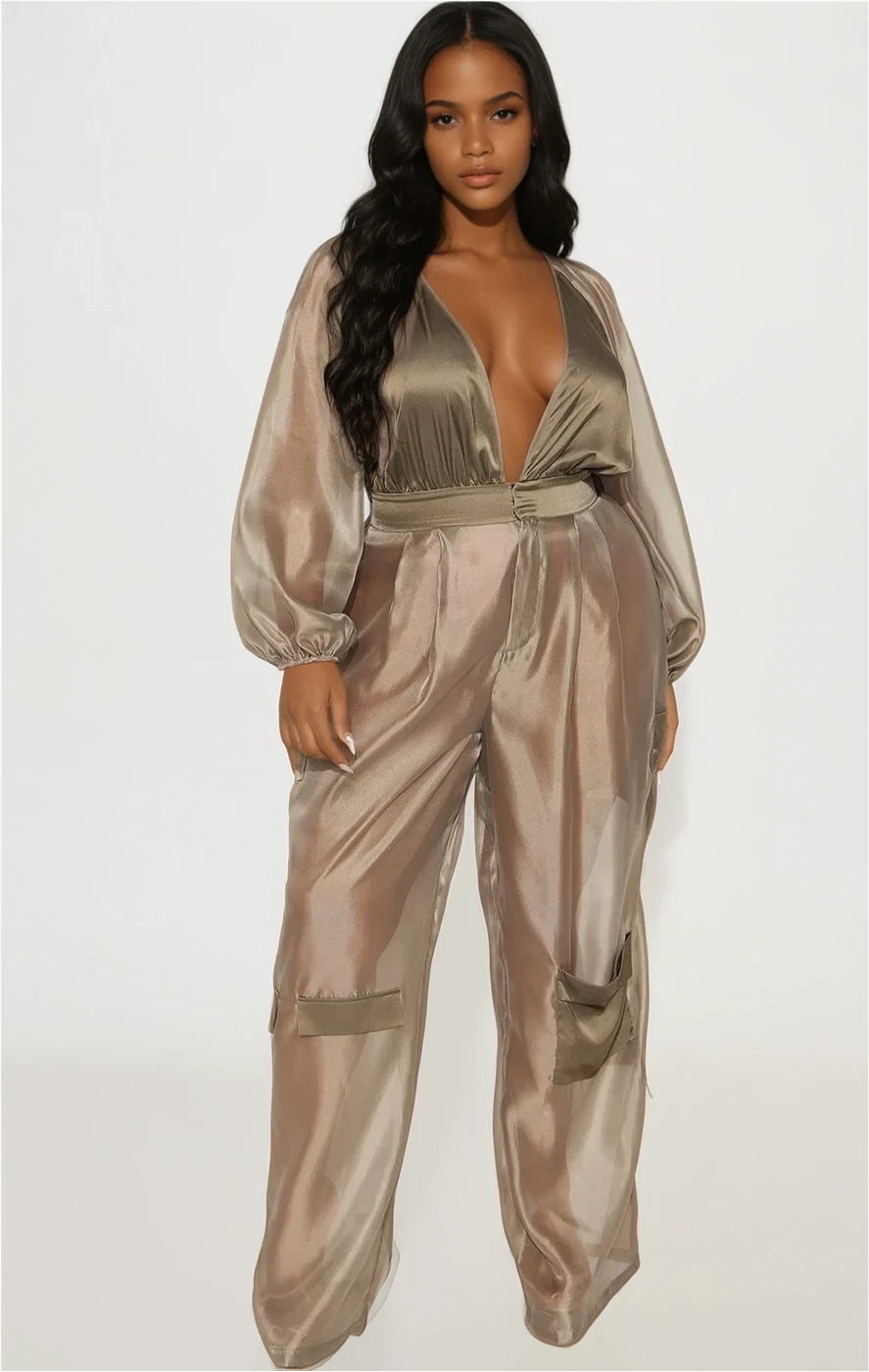 Shears To Me Jumper Army Green