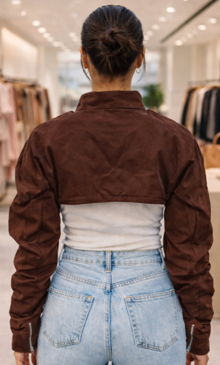 Brownie Bolero Top