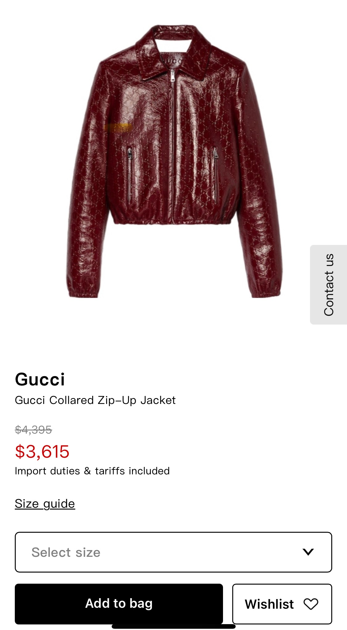 Gucci printed Fire Jacket