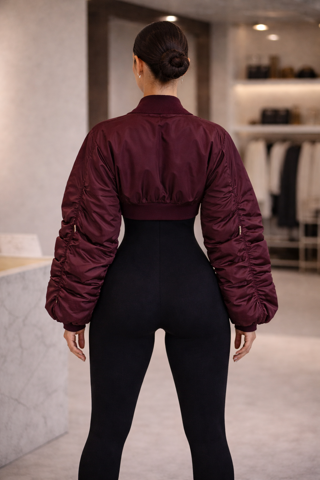 Raspberry Pop Bolero Top