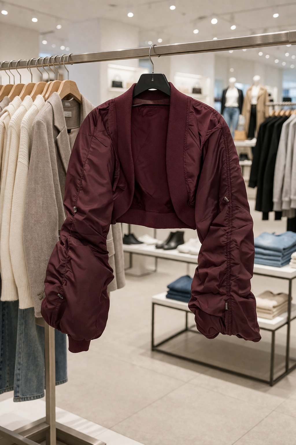 Raspberry Pop Bolero Top