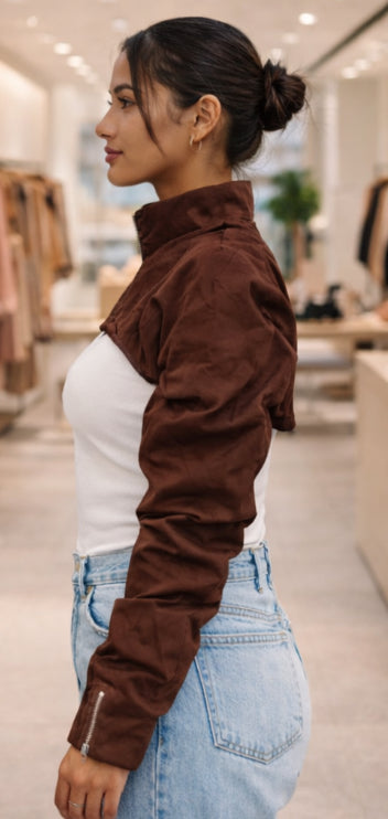 Brownie Bolero Top