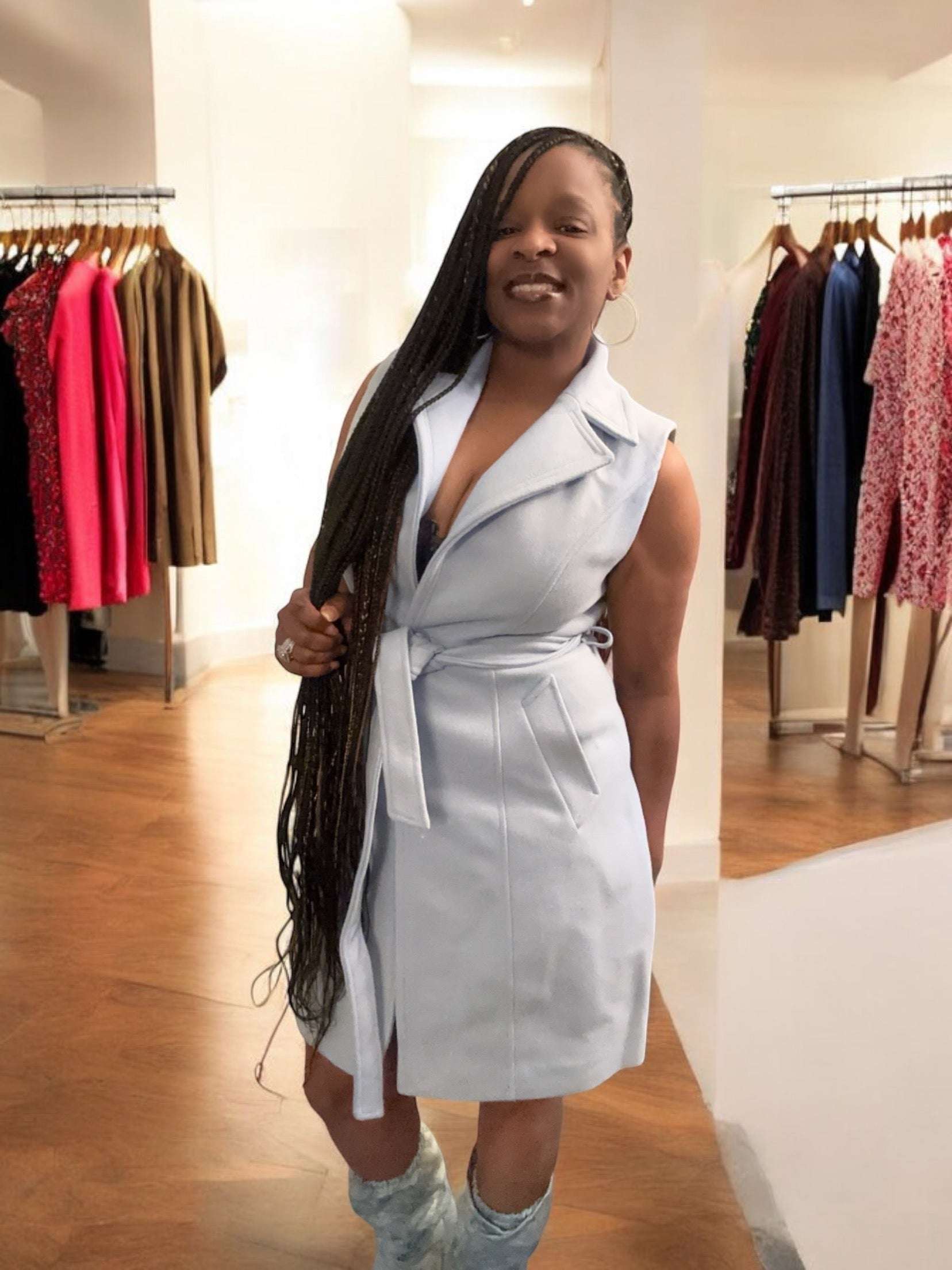 Dress Me Up Maxi Vest 65 $ Coat Coats Nettas Glamour Couture Nettas Glamour Couture