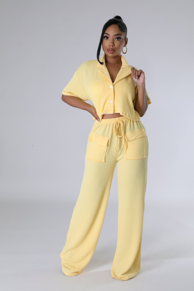 The Get here Pants Set