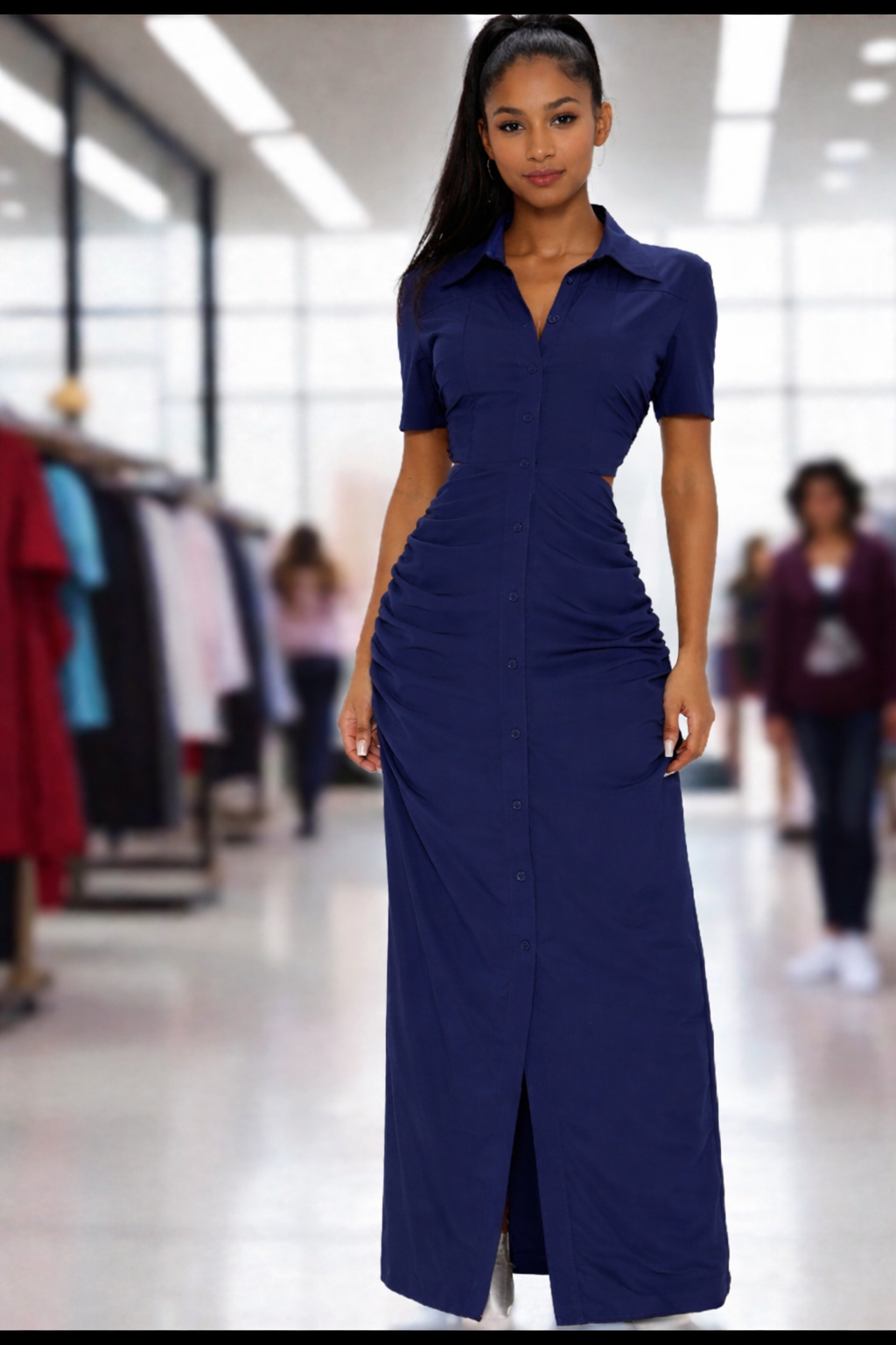 Marry Maxi Dress Blue
