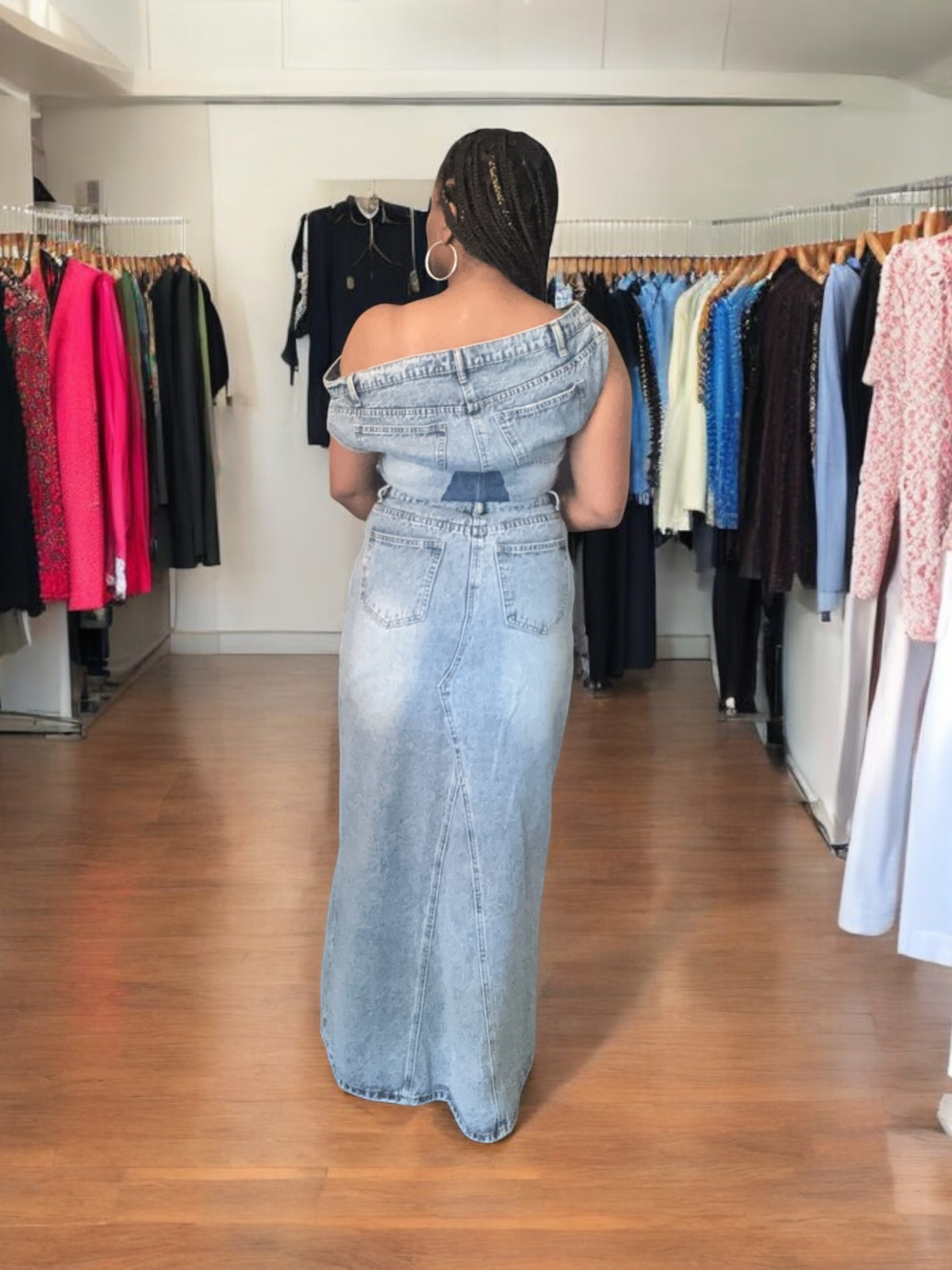 Mind This Business Tube Maxi Dress