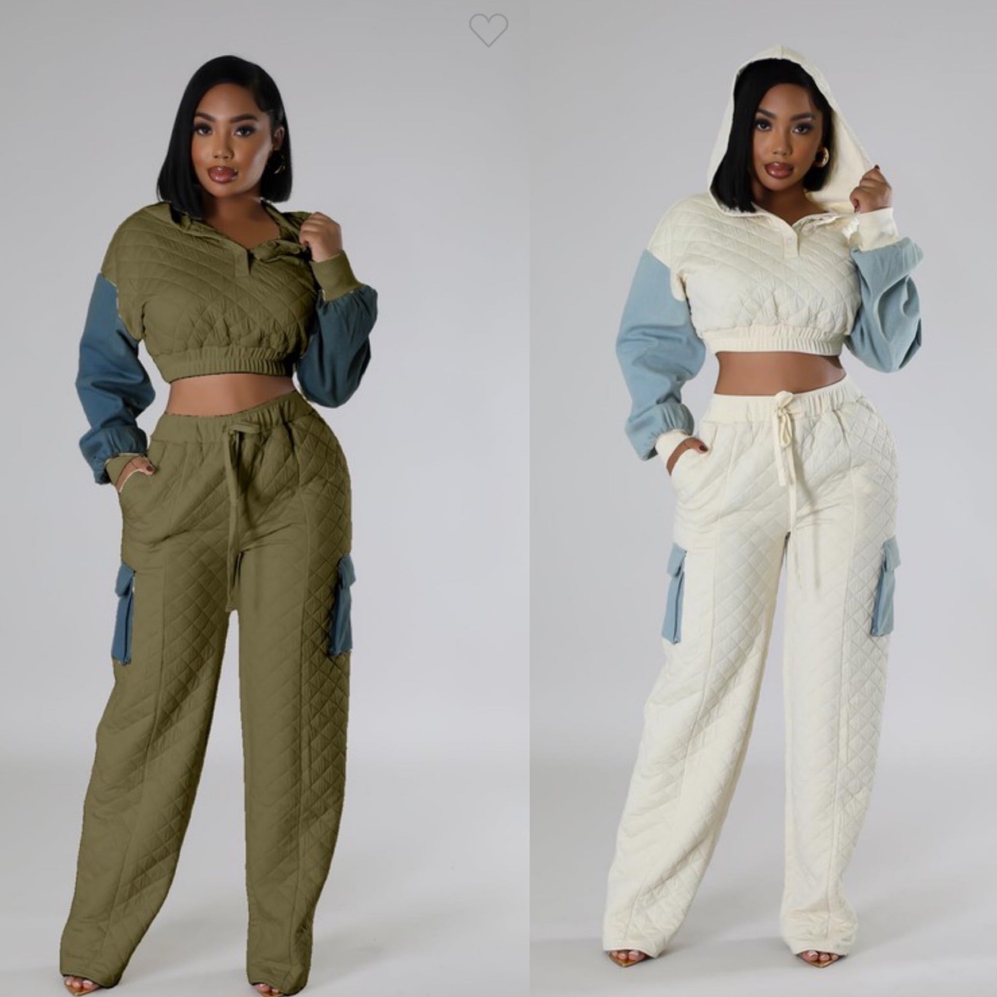 2 Piece Puffer Set