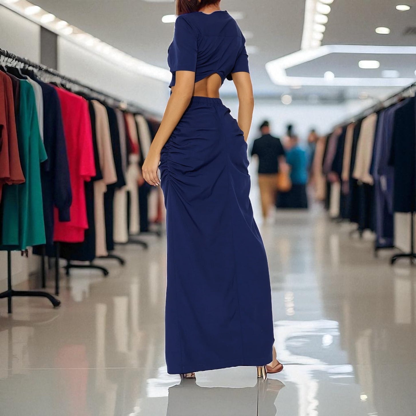 Marry Maxi Dress Blue
