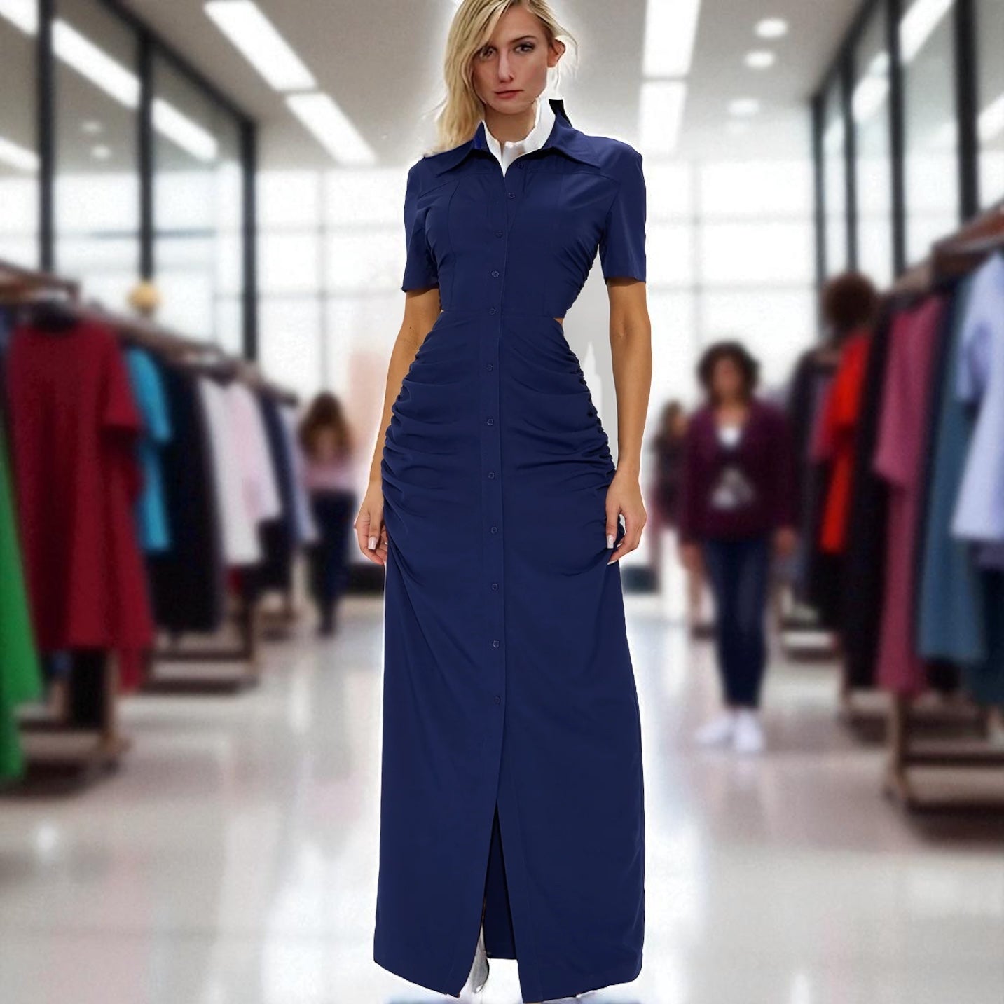 Marry Maxi Dress Blue