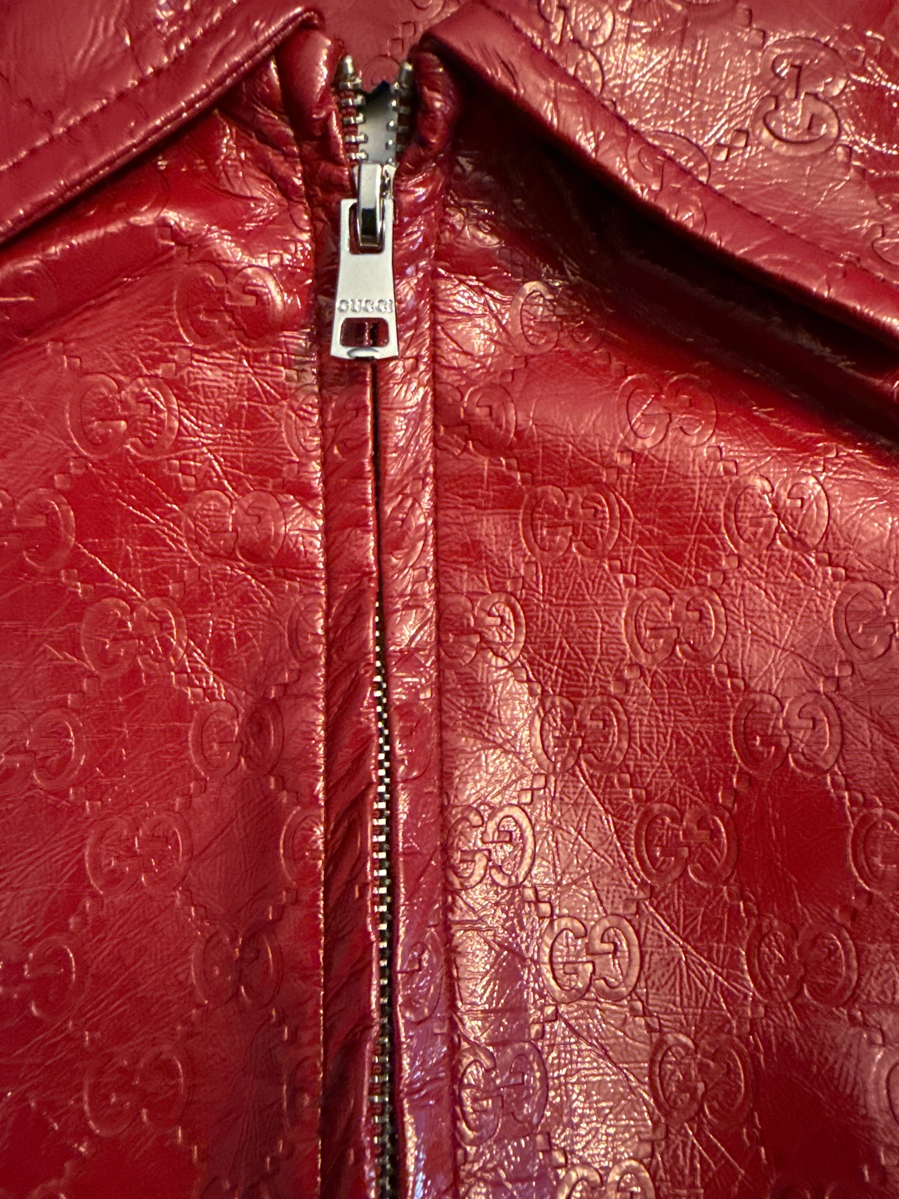 Gucci printed Fire Jacket