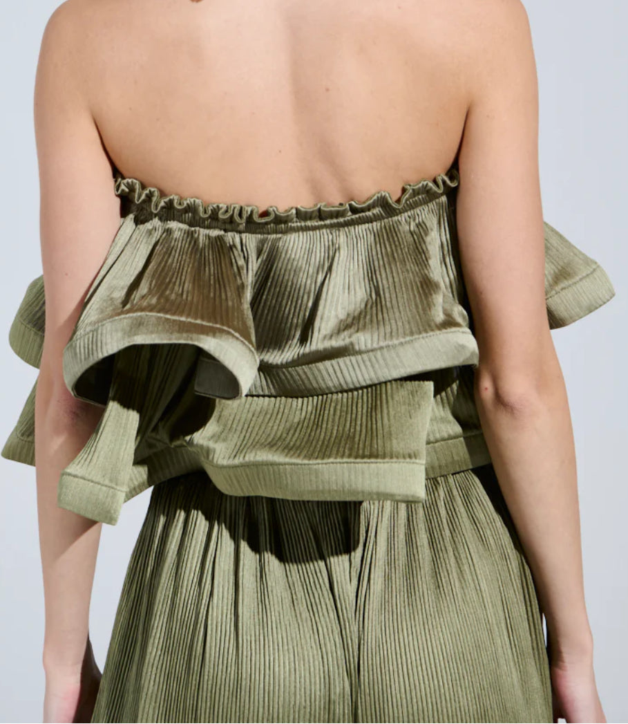 Ruffle my Ruffles Tube Top
