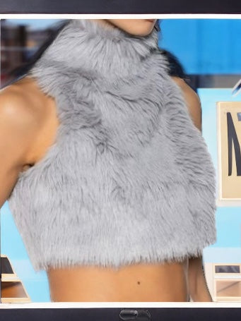 The Furry Crop Top