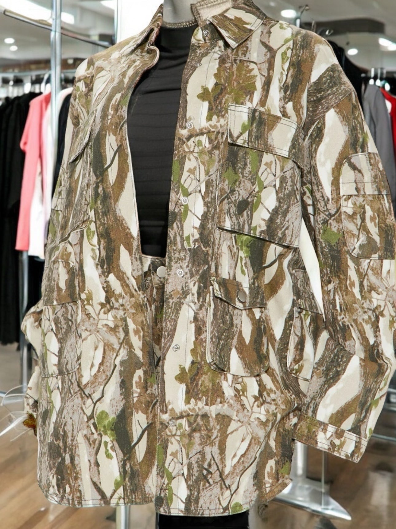 Camouflage Shacket