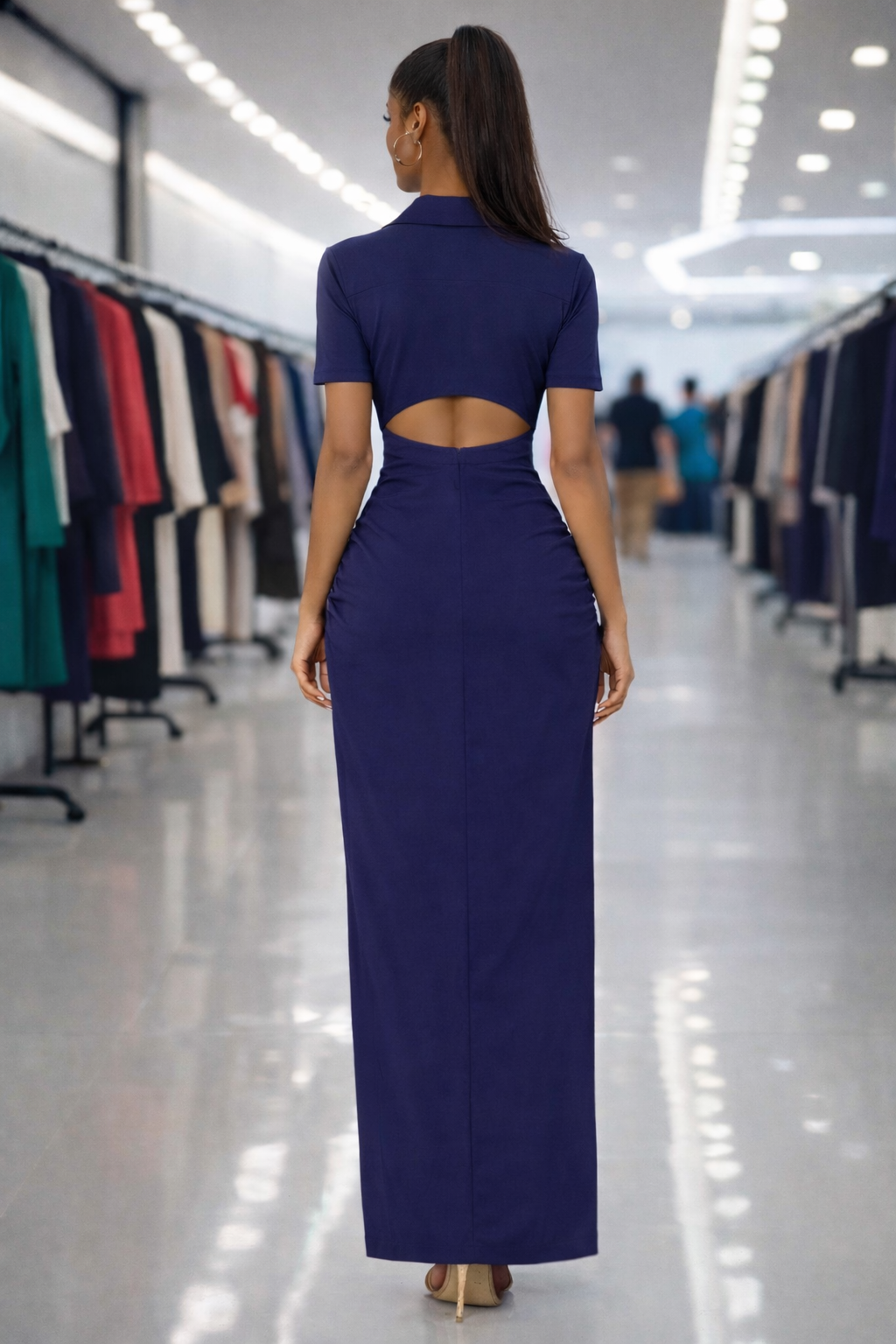 Marry Maxi Dress Blue